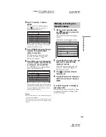 Preview for 43 page of Sony RDR-HXD860 Operating Instructions Manual