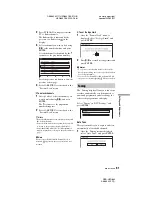 Preview for 91 page of Sony RDR-HXD860 Operating Instructions Manual