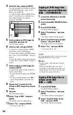 Preview for 102 page of Sony RDR-HXD870 Operating Instructions Manual