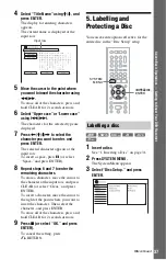 Preview for 37 page of Sony RDR-HXD890 Operating Instructions Manual