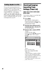 Preview for 48 page of Sony RDR-HXD890 Operating Instructions Manual