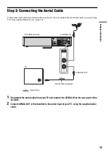 Preview for 13 page of Sony RDR-VX420 Operating Instructions Manual