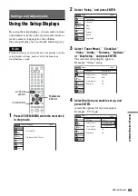 Preview for 99 page of Sony RDR-VX420 Operating Instructions Manual