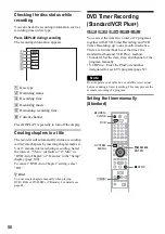 Предварительный просмотр 50 страницы Sony RDR VX500 - DVD Player/Recorder With VCR Operating Instructions Manual