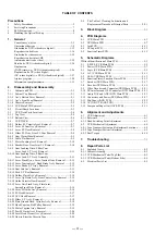 Preview for 4 page of Sony RDR-VX500  (RDRVX500) Service Manual