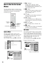 Preview for 10 page of Sony RDR-VX515 - Dvd Recorder/vcr Combo Operating Instructions Manual