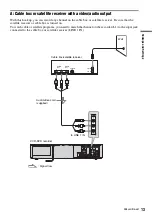 Preview for 13 page of Sony RDR-VX515 - Dvd Recorder/vcr Combo Operating Instructions Manual