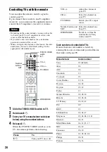 Preview for 20 page of Sony RDR-VX515 - Dvd Recorder/vcr Combo Operating Instructions Manual