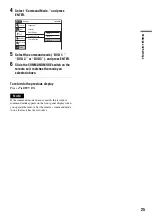 Preview for 25 page of Sony RDR-VX515 - Dvd Recorder/vcr Combo Operating Instructions Manual