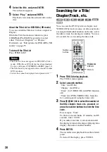 Preview for 38 page of Sony RDR-VX515 - Dvd Recorder/vcr Combo Operating Instructions Manual