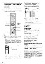 Preview for 40 page of Sony RDR-VX515 - Dvd Recorder/vcr Combo Operating Instructions Manual