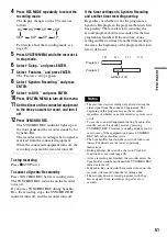 Preview for 51 page of Sony RDR-VX515 - Dvd Recorder/vcr Combo Operating Instructions Manual