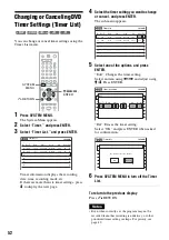 Preview for 52 page of Sony RDR-VX515 - Dvd Recorder/vcr Combo Operating Instructions Manual