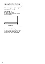 Preview for 68 page of Sony RDR-VX515 - Dvd Recorder/vcr Combo Operating Instructions Manual