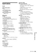 Preview for 109 page of Sony RDR-VX515 - Dvd Recorder/vcr Combo Operating Instructions Manual