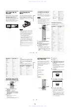 Предварительный просмотр 14 страницы Sony RDR-VX515 - Dvd Recorder/vcr Combo Service Manual
