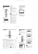 Предварительный просмотр 26 страницы Sony RDR-VX515 - Dvd Recorder/vcr Combo Service Manual