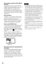 Preview for 34 page of Sony RDR-VX521 Operating Instructions Manual