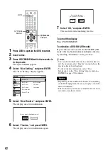 Preview for 92 page of Sony RDR-VX521 Operating Instructions Manual