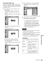 Preview for 107 page of Sony RDR-VX521 Operating Instructions Manual