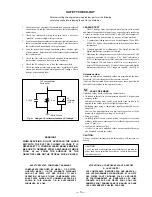 Preview for 3 page of Sony RDR-VX521 Service Manual