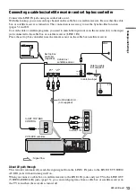 Preview for 13 page of Sony RDR-VX525 - DVDr/ VCR Combo Operating Instructions Manual