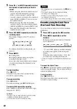 Preview for 48 page of Sony RDR-VX525 - DVDr/ VCR Combo Operating Instructions Manual