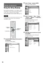 Preview for 94 page of Sony RDR-VX525 - DVDr/ VCR Combo Operating Instructions Manual