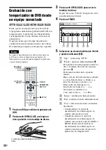 Preview for 146 page of Sony RDR-VX525 - DVDr/ VCR Combo Operating Instructions Manual