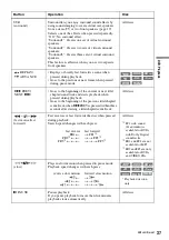 Preview for 37 page of Sony RDR VX530 - DVD Recorder & VHS Combo Player Operating Instructions Manual