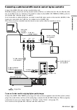 Preview for 13 page of Sony RDR-VX535 - DVD Recorder & VCR Combo Player Operating Instructions Manual