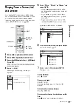 Preview for 45 page of Sony RDR-VX560 Operating Instructions Manual