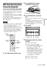 Preview for 51 page of Sony RDR-VX560 Operating Instructions Manual