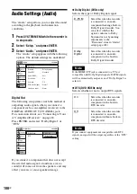 Preview for 100 page of Sony RDR-VX560 Operating Instructions Manual