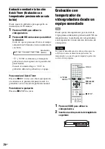 Preview for 152 page of Sony RDR-VX560 Operating Instructions Manual