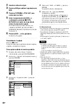 Preview for 156 page of Sony RDR-VX560 Operating Instructions Manual