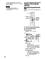 Предварительный просмотр 40 страницы Sony RDR VXD655 - DVDr/ VCR Combo Operating Instructions Manual