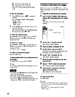 Предварительный просмотр 44 страницы Sony RDR VXD655 - DVDr/ VCR Combo Operating Instructions Manual