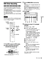 Предварительный просмотр 51 страницы Sony RDR VXD655 - DVDr/ VCR Combo Operating Instructions Manual