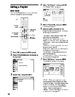 Предварительный просмотр 64 страницы Sony RDR VXD655 - DVDr/ VCR Combo Operating Instructions Manual