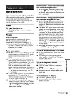 Предварительный просмотр 107 страницы Sony RDR VXD655 - DVDr/ VCR Combo Operating Instructions Manual