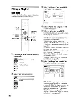 Предварительный просмотр 64 страницы Sony RDRGXD455 - DVD Recorder With TV Tuner Operating Instructions Manual