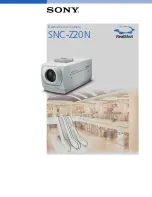 Sony RealShot SNC-Z20N Features & Specifications preview