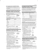 Предварительный просмотр 2 страницы Sony Remote Commander RM-V40 Operating Instructions Manual