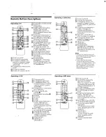 Предварительный просмотр 3 страницы Sony Remote Commander RM-V40 Operating Instructions Manual