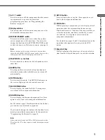 Preview for 5 page of Sony Remote Commander Operating Instructions Manual