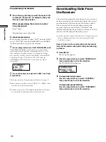Предварительный просмотр 16 страницы Sony Remote Commander Operating Instructions Manual