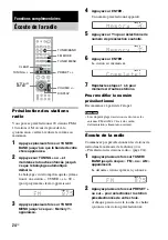 Предварительный просмотр 56 страницы Sony RHT-G1000 - Home Theater Built-in Sound Rack System Operating Instructions Manual