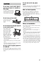 Предварительный просмотр 5 страницы Sony RHT-G15 Operating Instructions Manual