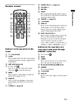 Предварительный просмотр 17 страницы Sony RHT-G15 Operating Instructions Manual